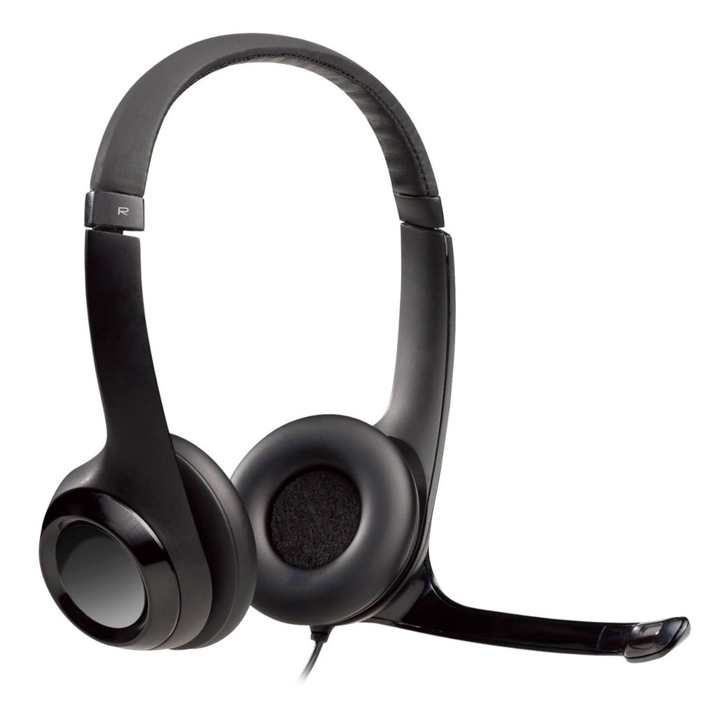 Imagem do Headset Logitech H390 Usb 981 000014 Preto