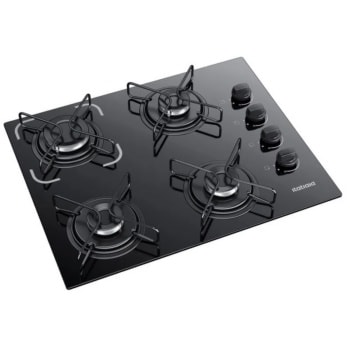 Imagem do Cooktop Itatiaia Essencial 4 Bocas Preto Bivolt