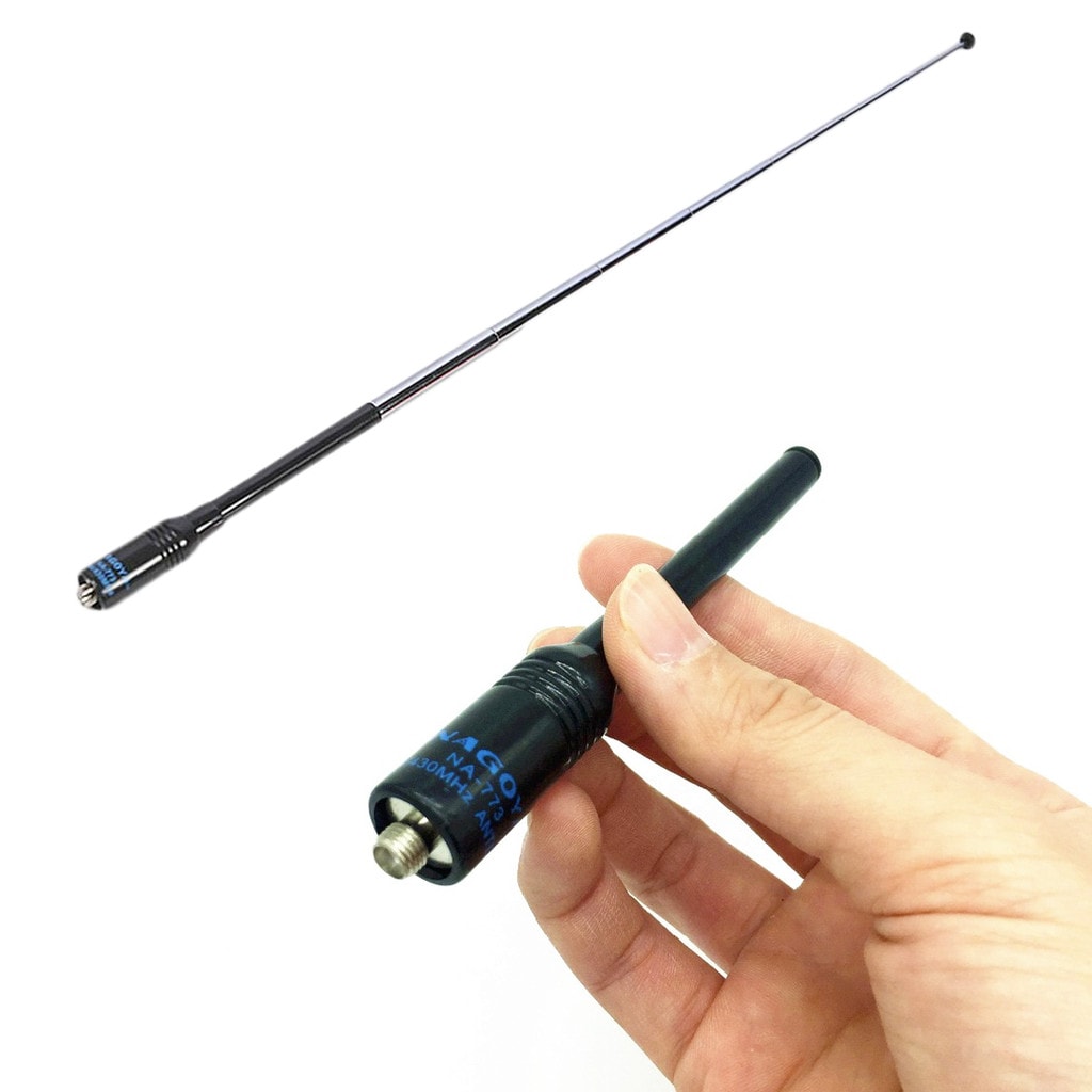 Imagem do Antena Retratil Para Radio Baofeng 777s Uv5r Uv6r Uv82