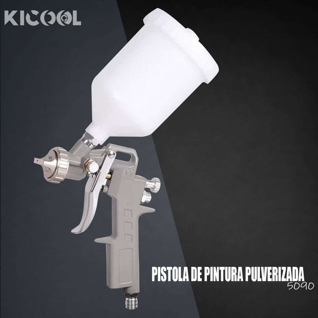 Imagem do Pistola De Pintura Gravidade 600ml 3 Bicos