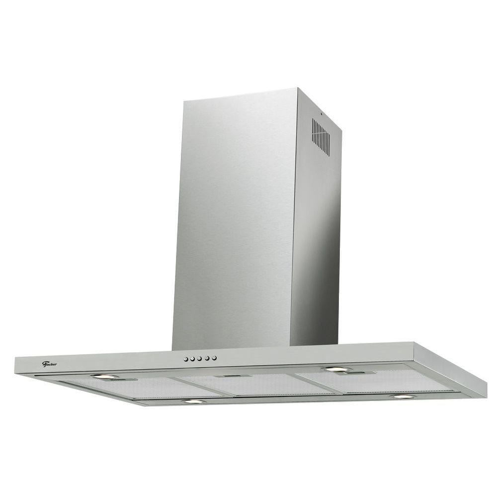 Imagem do Coifa De Ilha Fischer Tradition Line 90cm Inox 127v