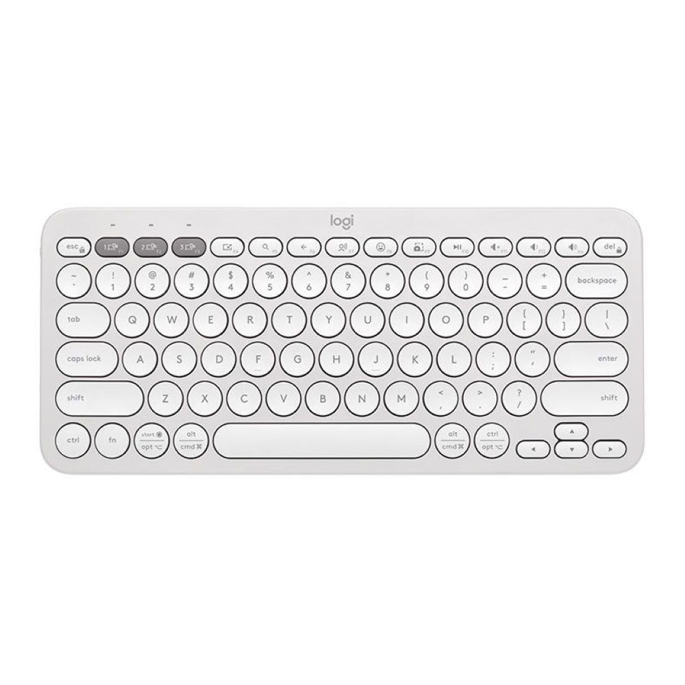 Imagem do Teclado Bluetooth Logitech Pebble Keys 2 K380s Branco 920 011790