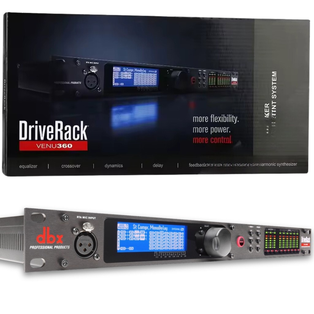Imagem do Processador De Audio Digital Dbx Driverack Venu360 Bivolt