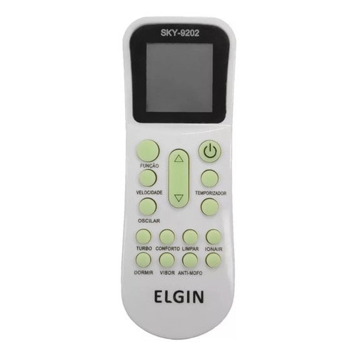 Imagem do Controle Compativel Ar Condicionado Elgin Inverter Eco Power