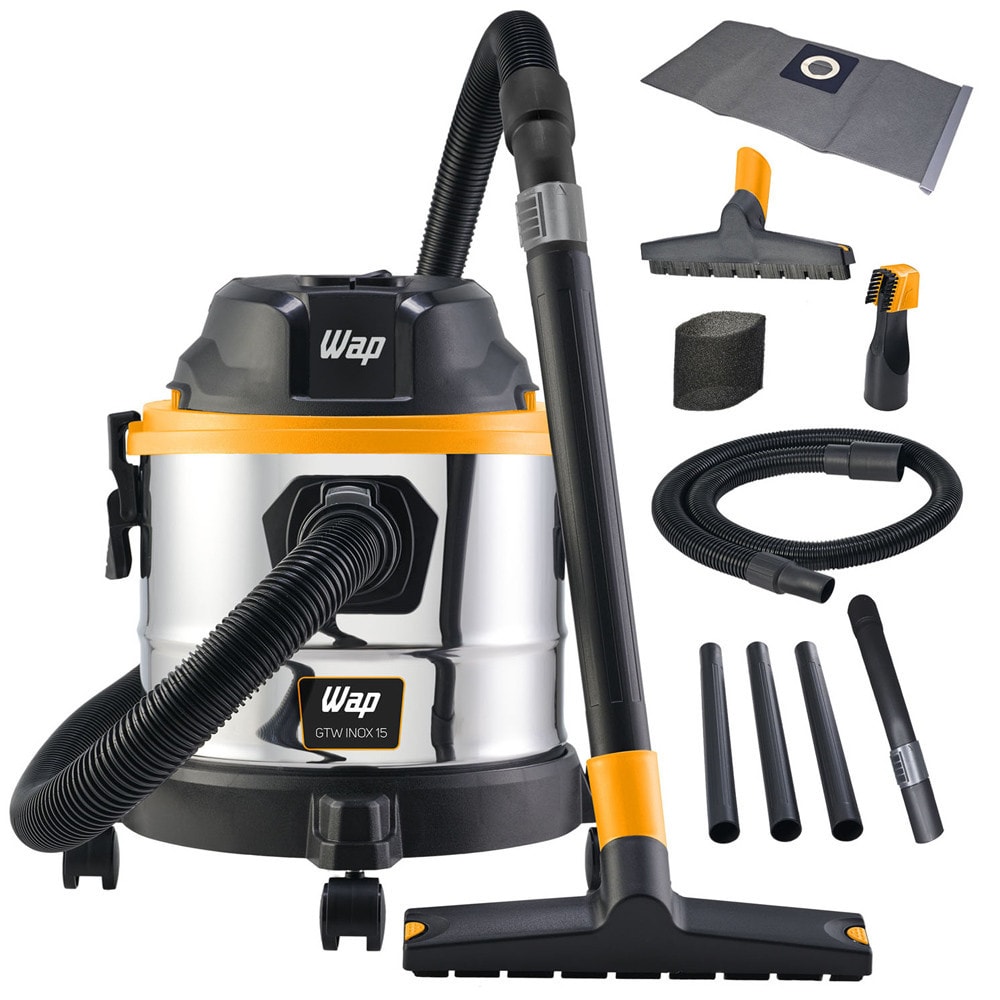 Imagem do Aspirador De Po E Agua Gtw Inox 15 Litros 146mbar 1700w Wap