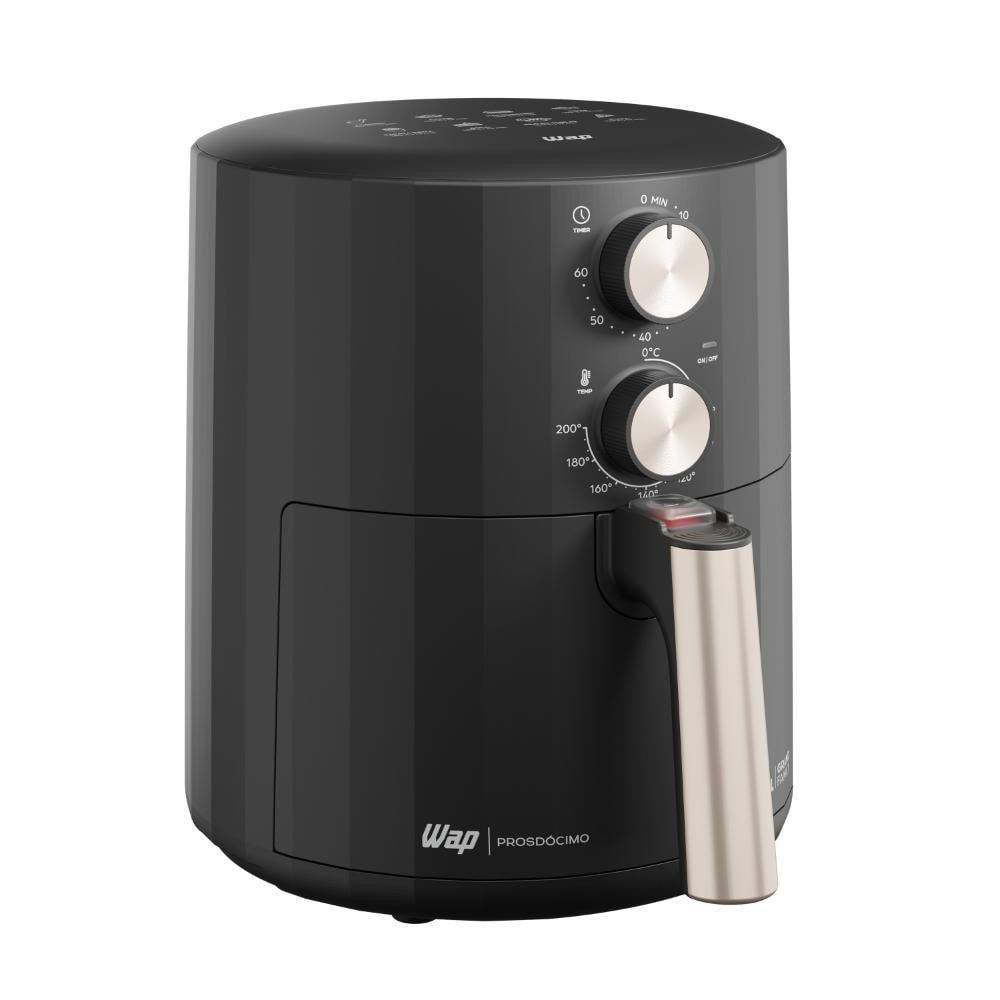 Imagem do Fritadeira Eletrica Air Fryer Sem Oleo Wap Grand Family 5l Revestimento Antiaderente 1500w 220v