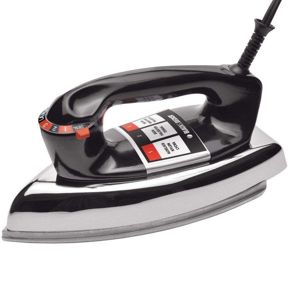 Imagem do Ferro De Passar Roupa A Seco Black Decker Vfa1110tm2 127v