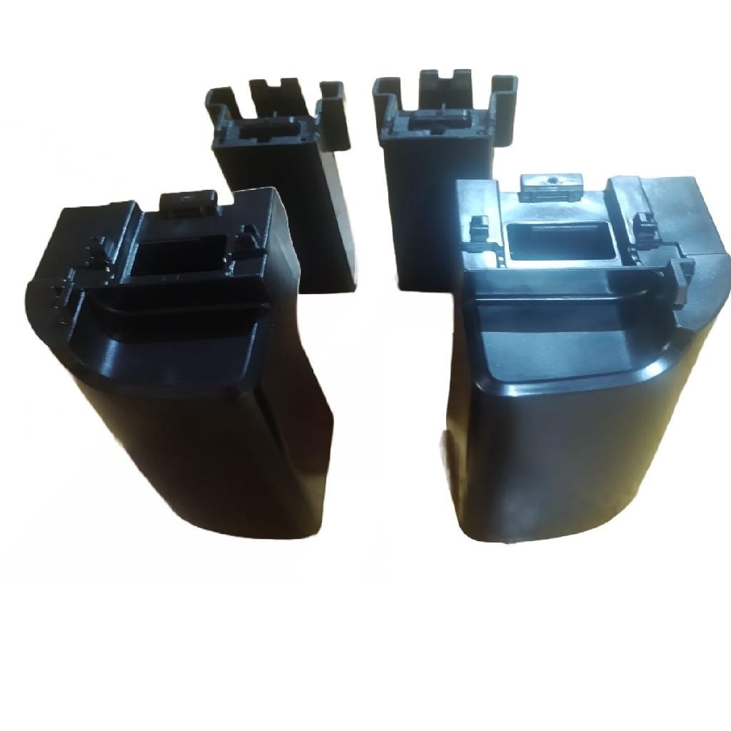 Imagem do Kit Pes 12cm Preto Para Fogao Esmaltec Jade Agata