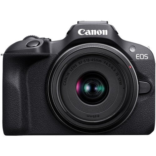 Imagem do Camera Mirrorless Canon Eos R100 Com Lente Rf S 18 45mm Is Stm