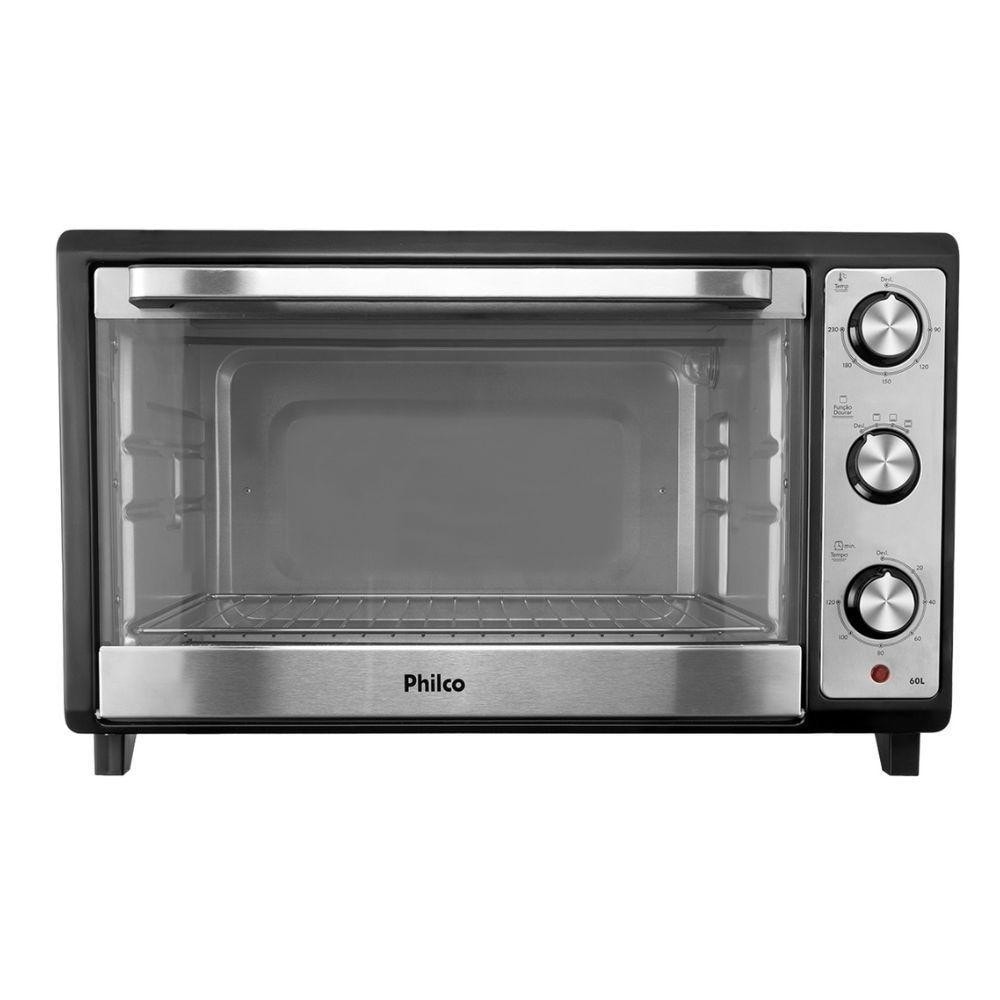 Imagem do Forno Eletrico Philco Pfe60i 60l Preto Inox