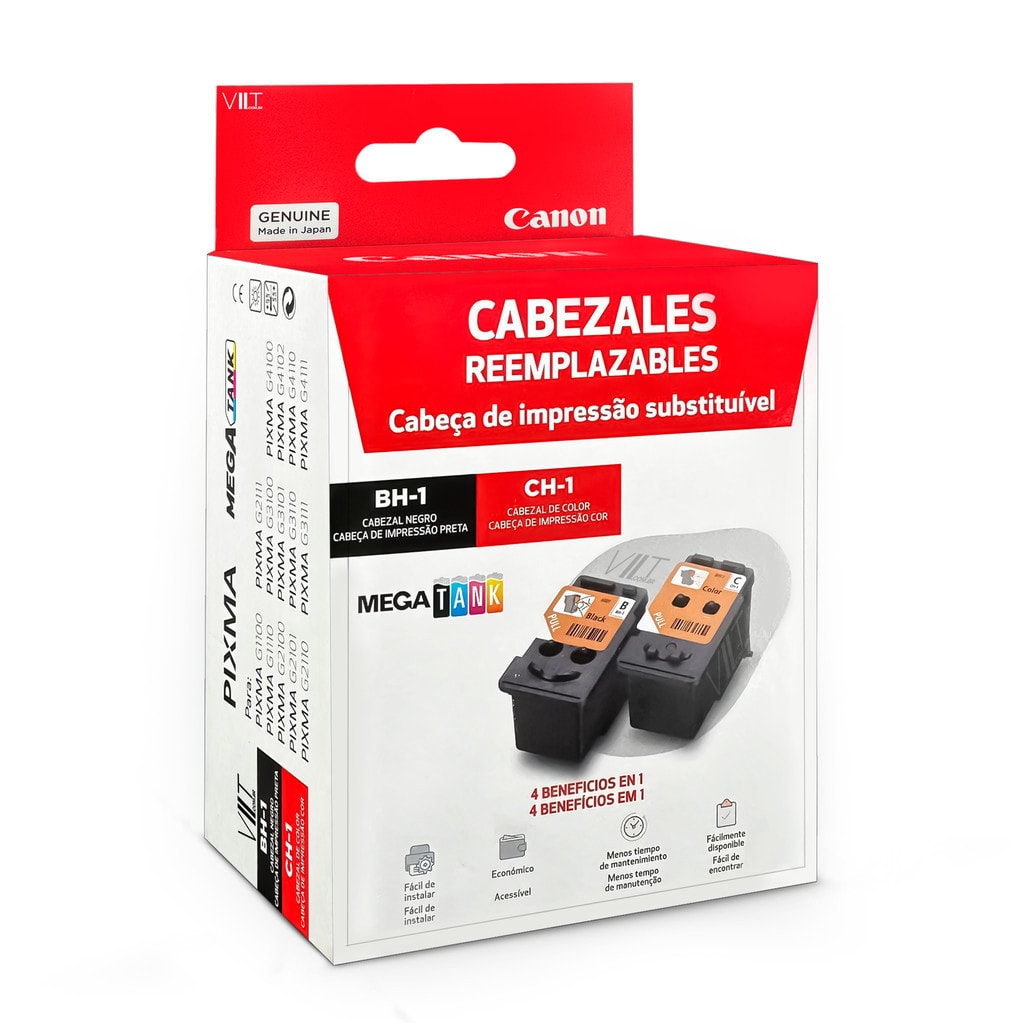 Imagem do Cabecas De Impressao Canon G3100 G3110 G3111 G4100 Bh 1 Ch 1