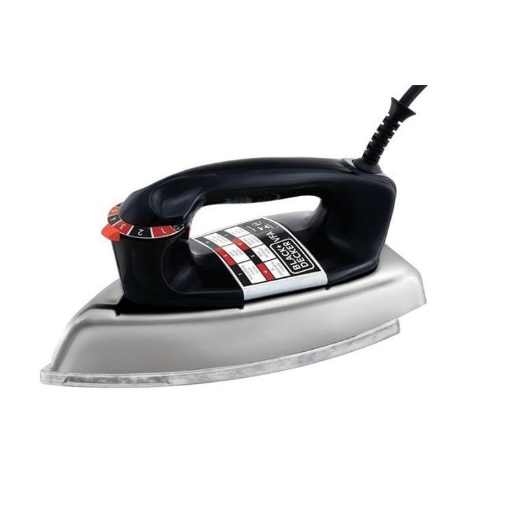 Imagem do Ferro De Passar Roupas Black Decker Eletrico Antigo Preto Vfa1110tm2