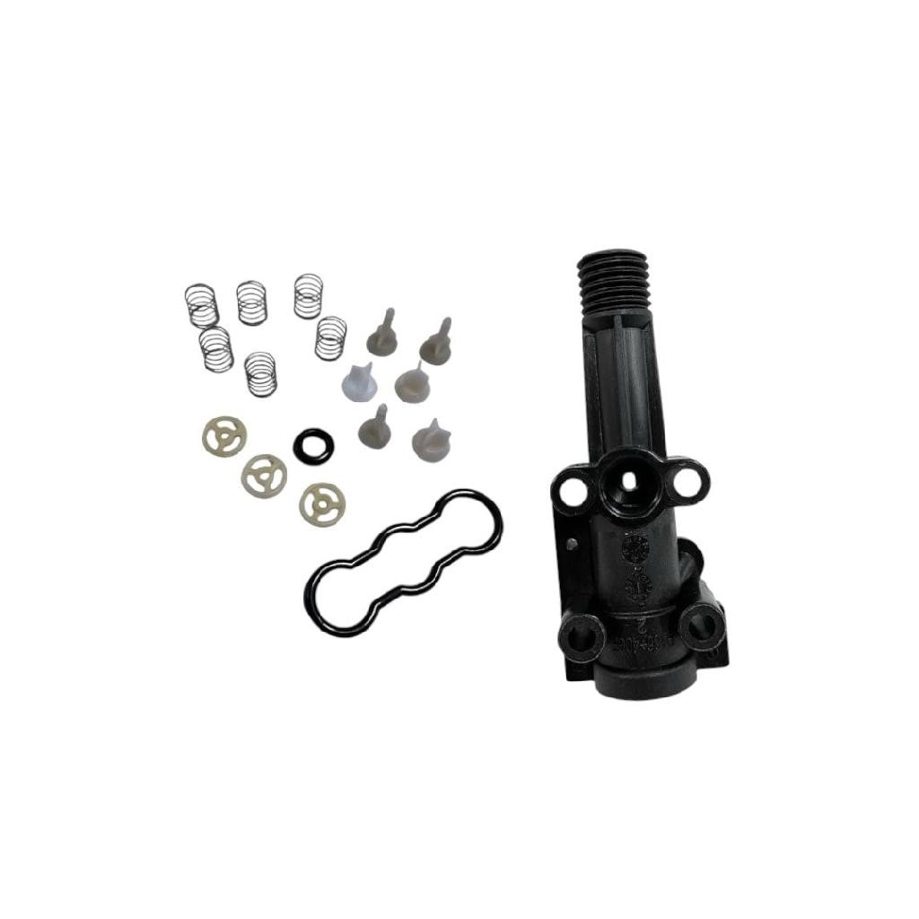 Imagem do Conjunto Cabecote Plastico Kit Valvula Para Lavadora Wap Agil 1800