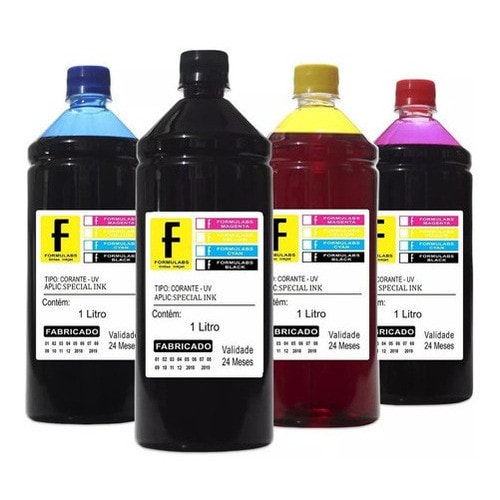Imagem do Kit 4 Tinta Compativel Epson Ecotank L4260 Formulabs 2l