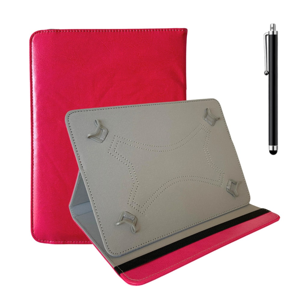Imagem do Kit Capa Universal Rosa Caneta Para Positivo Vision Tab 10
