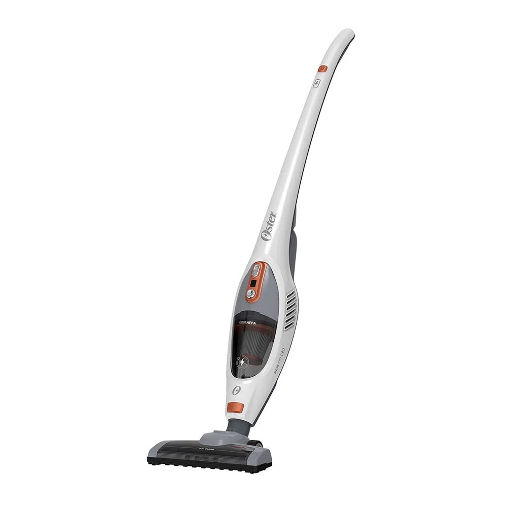 Imagem do Aspirador De Po Vertical Oster Oasp645 Sem Fio White Duo Clean 2 Em 1 Bateria