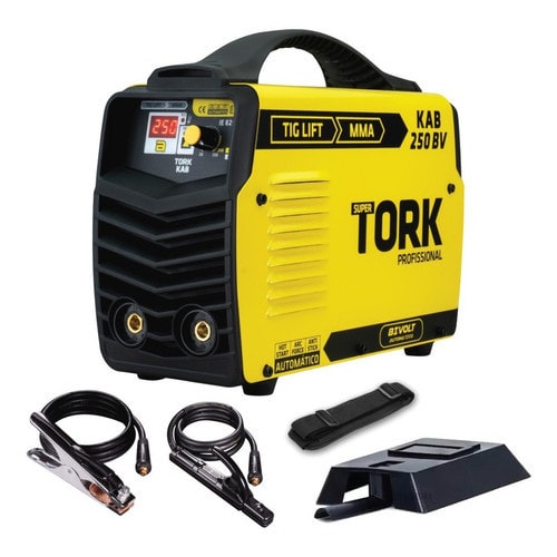 Imagem do Maquina De Solda Inversora Kab 250a Bivolt Mma Tig Super Tork