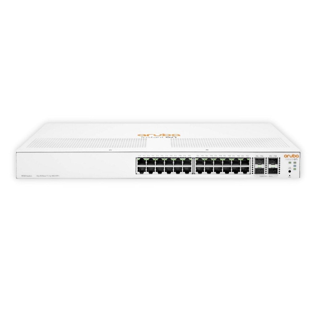 Imagem do Switch 24 Portas Hpe Aruba Instant On 1930 Gerenciavel 24 Portas Gigabit 4 Portas Sfp Jl682a