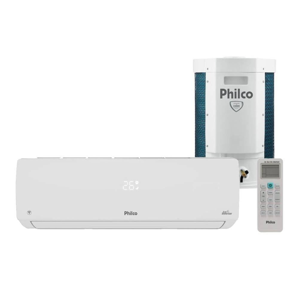 Imagem do Ar Condicionado Split Inverter Philco 18000 Btus Quente Frio 220v Pac18000iqfm15