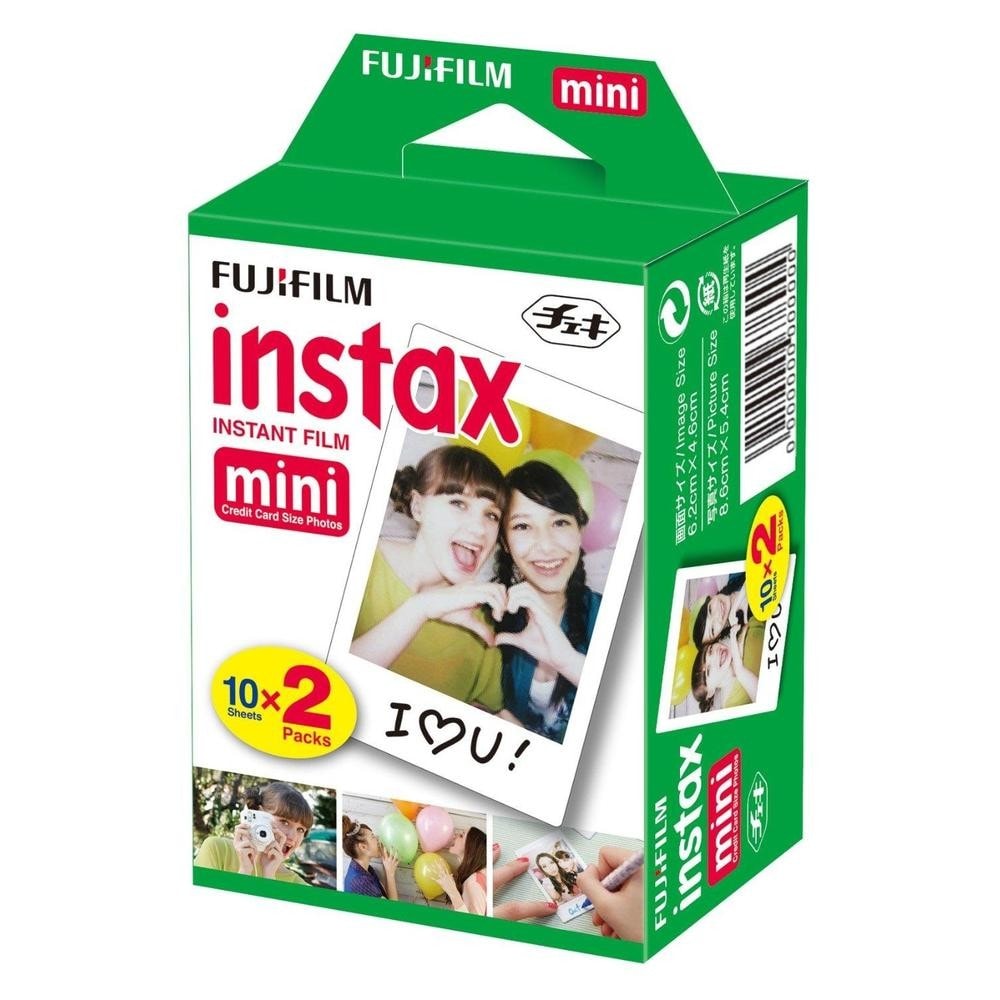 Imagem do Filme Instax Mini Instantaneo Fujifilm Com 20 Unidades