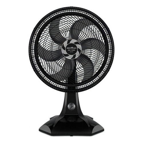 Imagem do Ventilador De Mesa Britania Bvt301 Maxx Force 60w Preto Potente Silencioso Economico