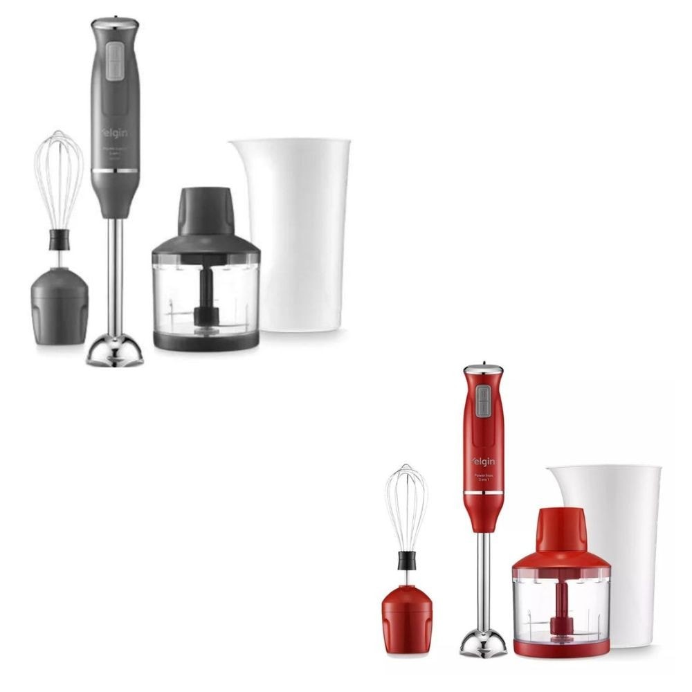 Imagem do Mixer Power Inox Elgin 3 Em 1 600w
