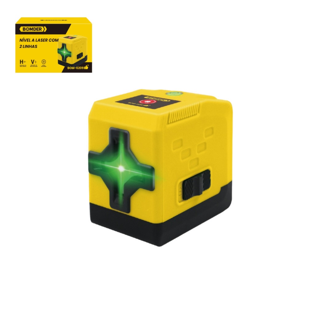 Imagem do Nivel A Laser Com 2 Linhas Cruz Automatica Tripe Portatil Precisao Profissional