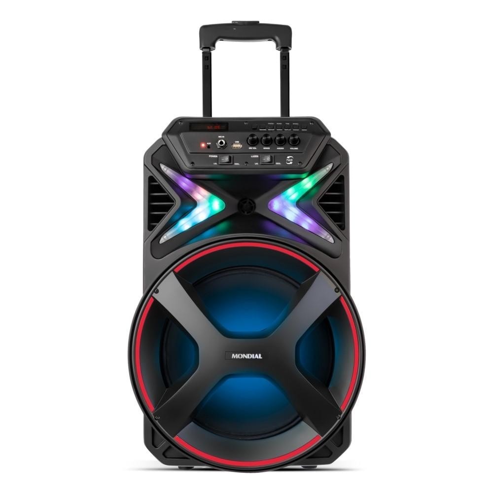 Imagem do Caixa De Som Amplificada Mondial Connect Lights Cm 400 400w Bivolt