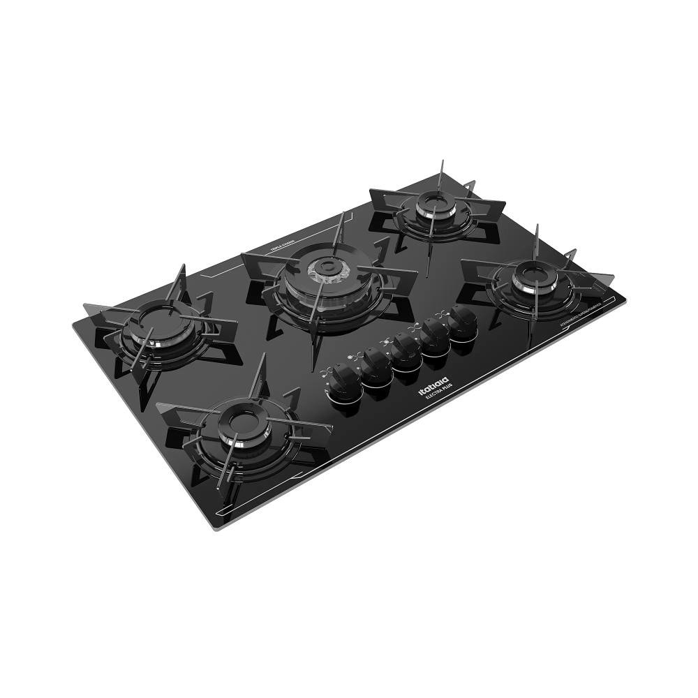 Imagem do Cooktop 5 Bocas Itatiaia Electra Plus E Acendimento Automatico Bivolt Preto 5qtc