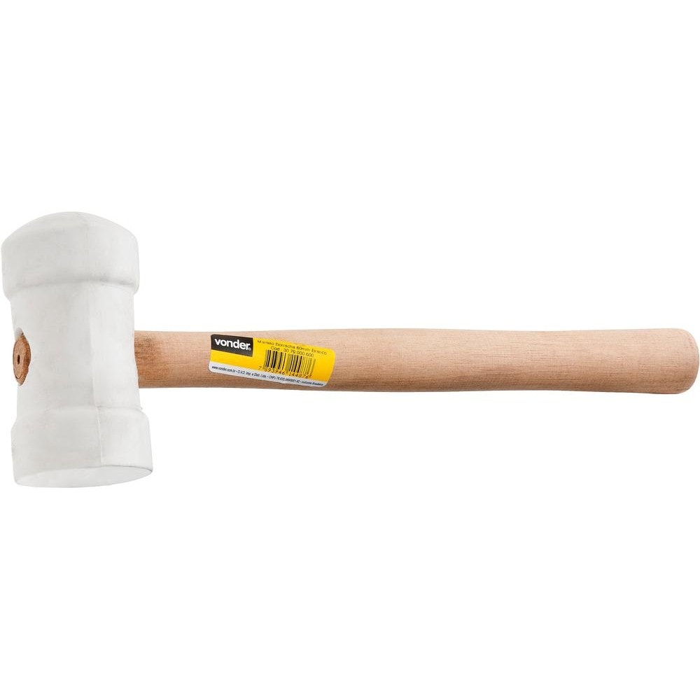 Imagem do Martelo Borracha 60mm Branco Vonder