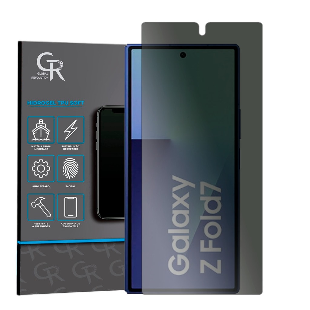 Imagem do Pelicula Hidrogel Privacidade Para Samsung Galaxy Z Fold 7