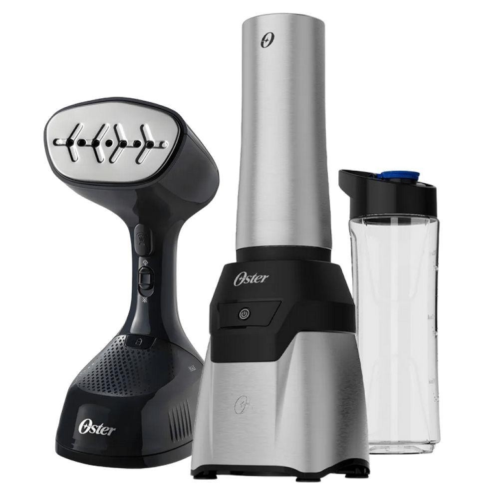 Imagem do Kit Blender Power Inox E Passadeira A Vapor Oster 220v