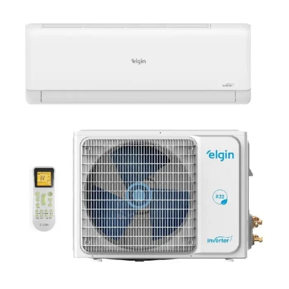 Imagem do Ar Condicionado Inverter Elgin Eco Ii 30000 Btus Frio 220v R 32 Wi Fi