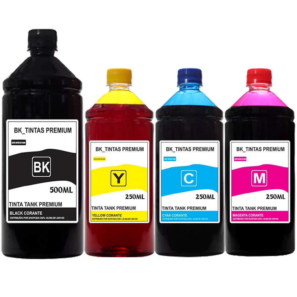 Imagem do Refil 1250ml Tinta Compativel Epson L3250 L3150 L3210 L3110