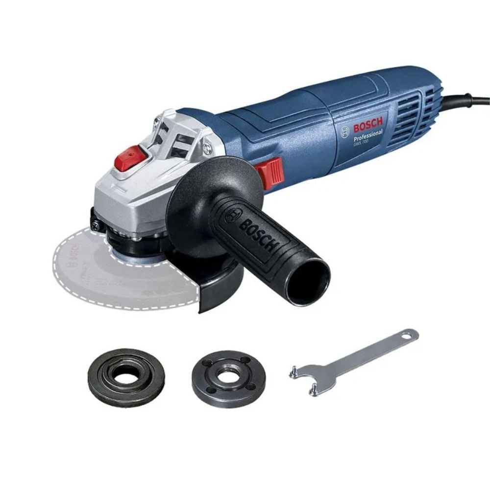 Imagem do Mini Esmerilhadeira Angular Bosch Professional Gws 700 710w