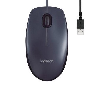 Imagem do Mouse Com Fio Logitech M90