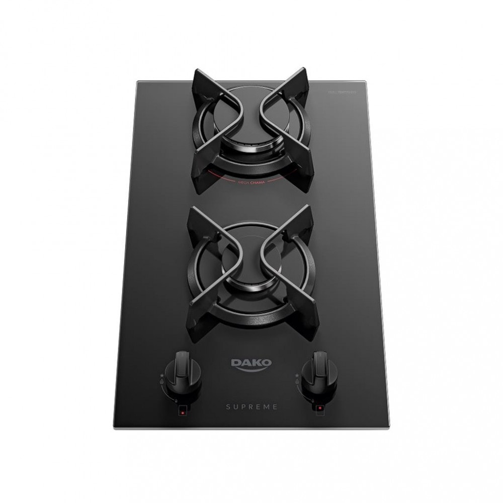 Imagem do Cooktop 2 Bocas Mesa De Vidro Dako Supreme