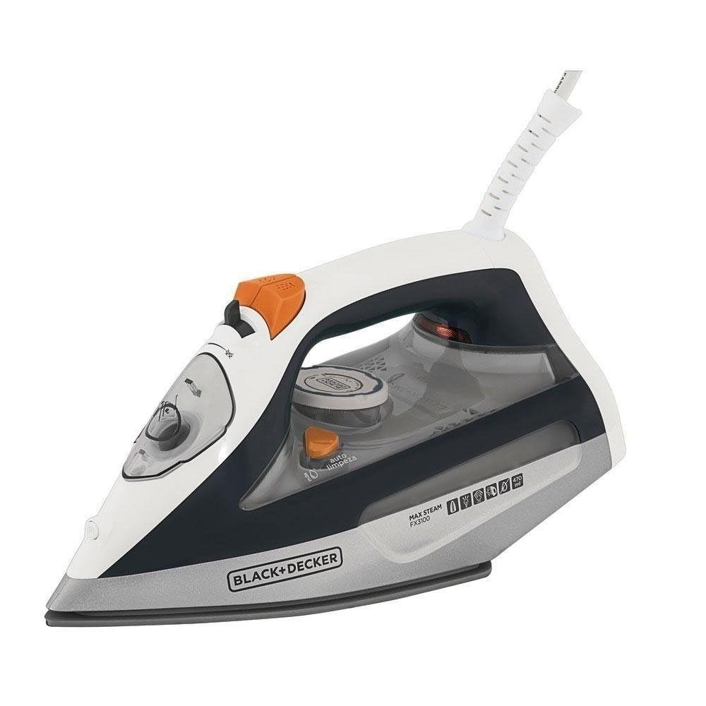 Imagem do Ferro A Vapor Black E Decker Fx3100 Branco Cinza 220v