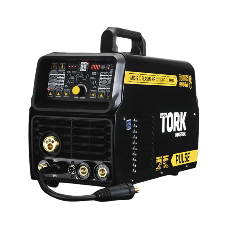 Imagem do Maquina De Solda Touch Mma Tig Mig Plasma 200a 220v Tork