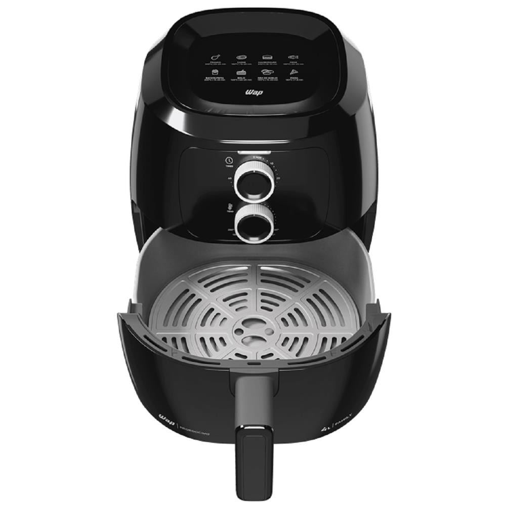 Imagem do Fritadeira Eletrica Air Fryer Wap Family 4l 1500w 127v Preto