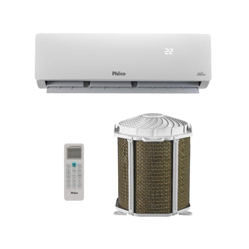 Imagem do Ar Condicionado Split Inverter Philco 12000 Btus Quente E Frio 220v Pac12qc
