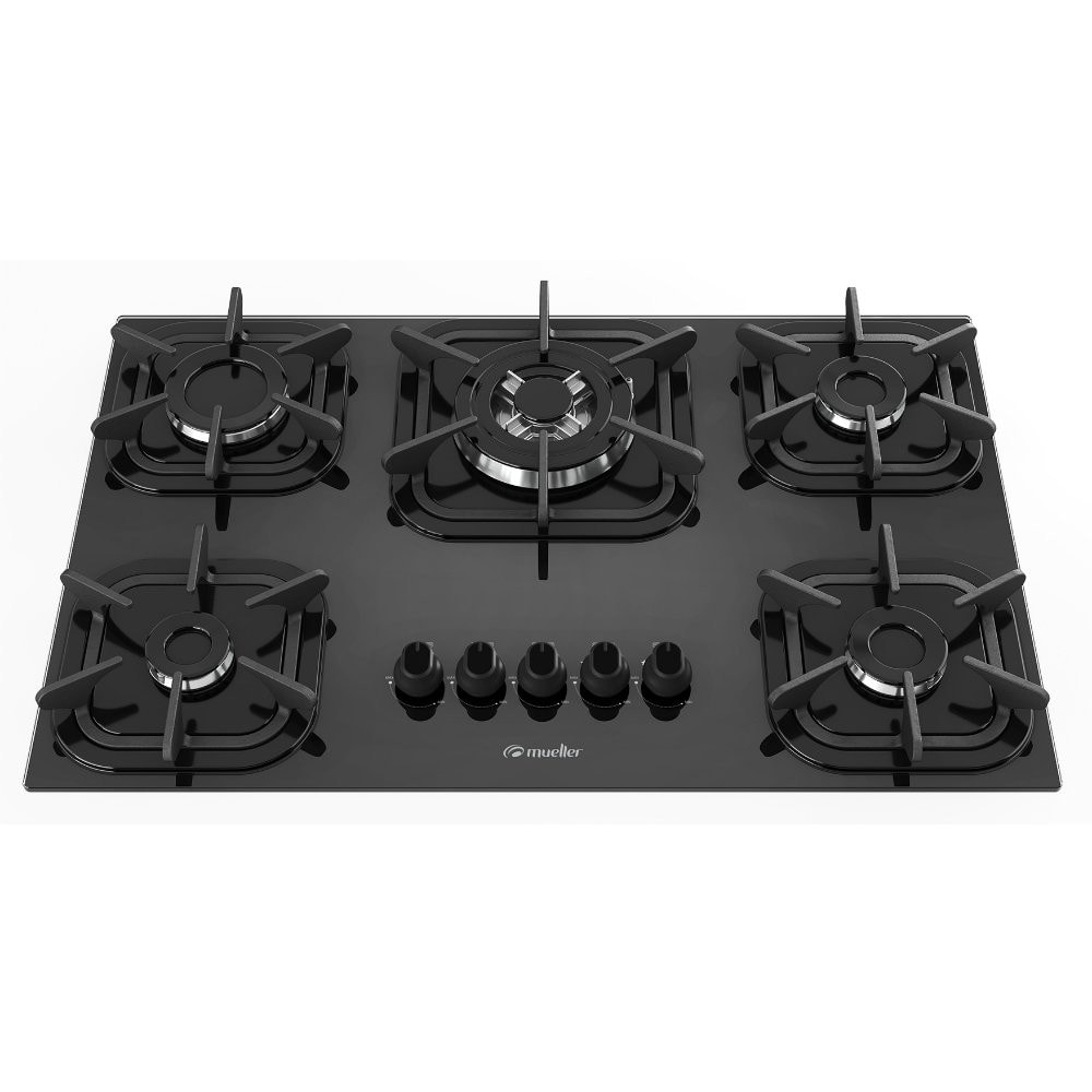 Imagem do Cooktop 5 Bocas Mueller Tripla Chama