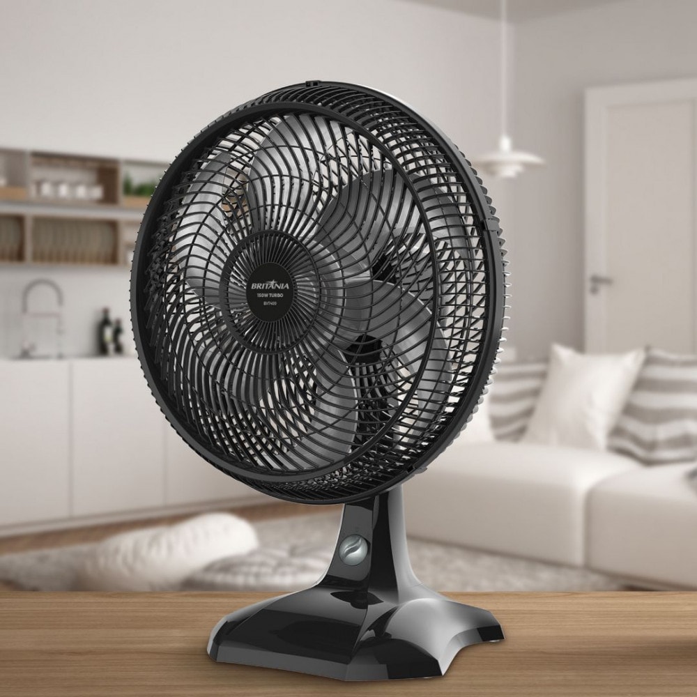 Imagem do Ventilador De Mesa Britania 3 Velocidades 40cm Bvt400