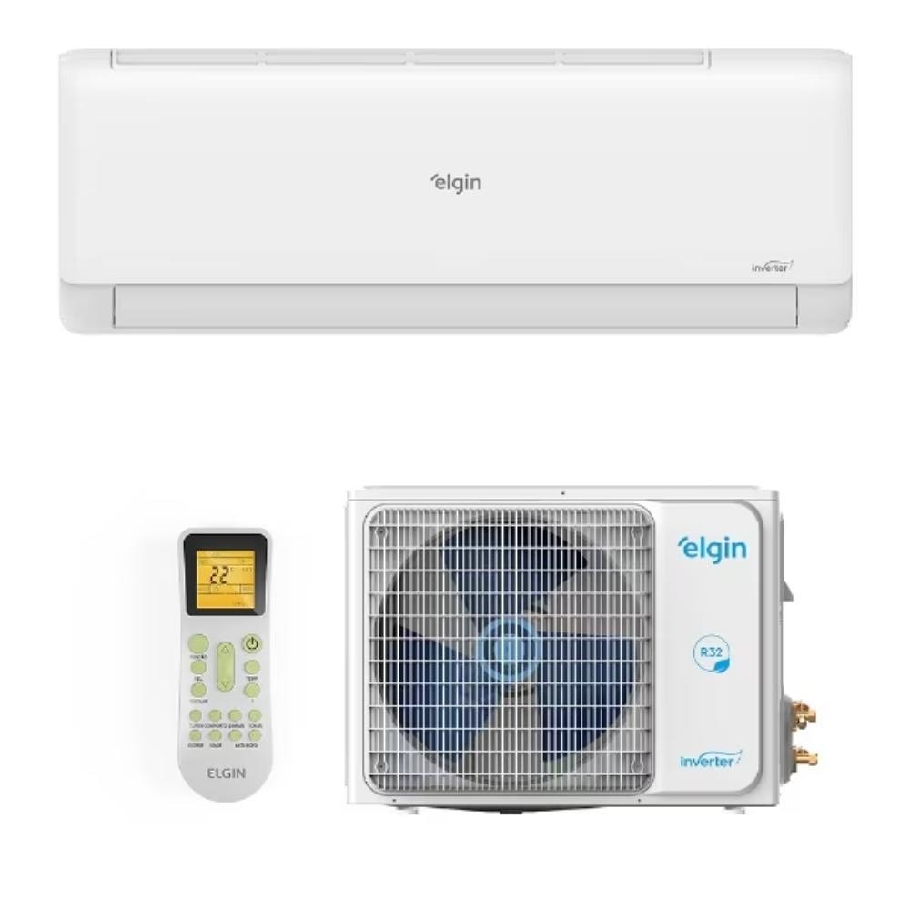 Imagem do Ar Condicionado Inverter Elgin Eco Ii 24000 Btus Frio 220v R 32 Wi Fi