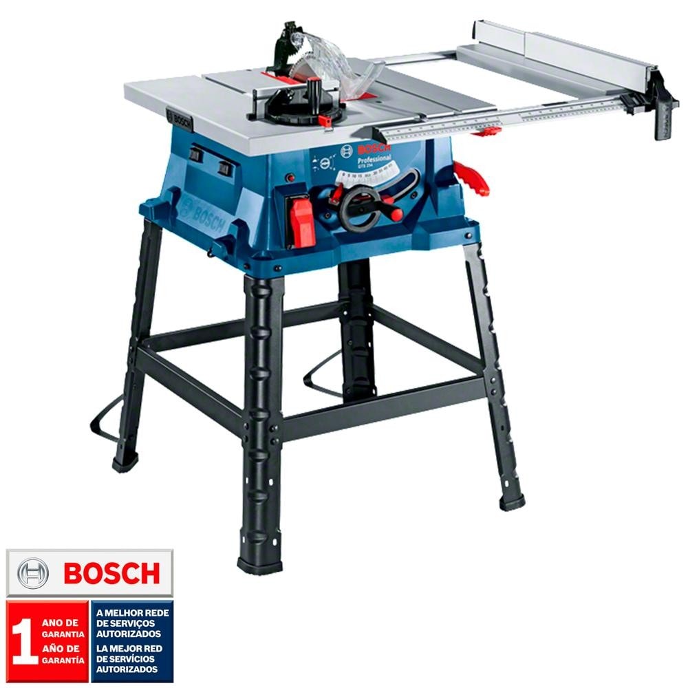 Imagem do Serra De Mesa Bosch Gts 254 1800w 220v Disco De 254mm