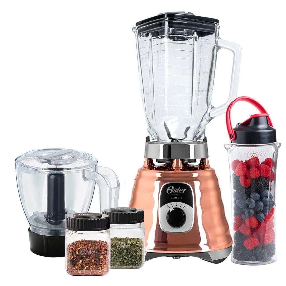 Imagem do Kit Oster New Osterizer Liquidificador E Acessorios Cobre 220v
