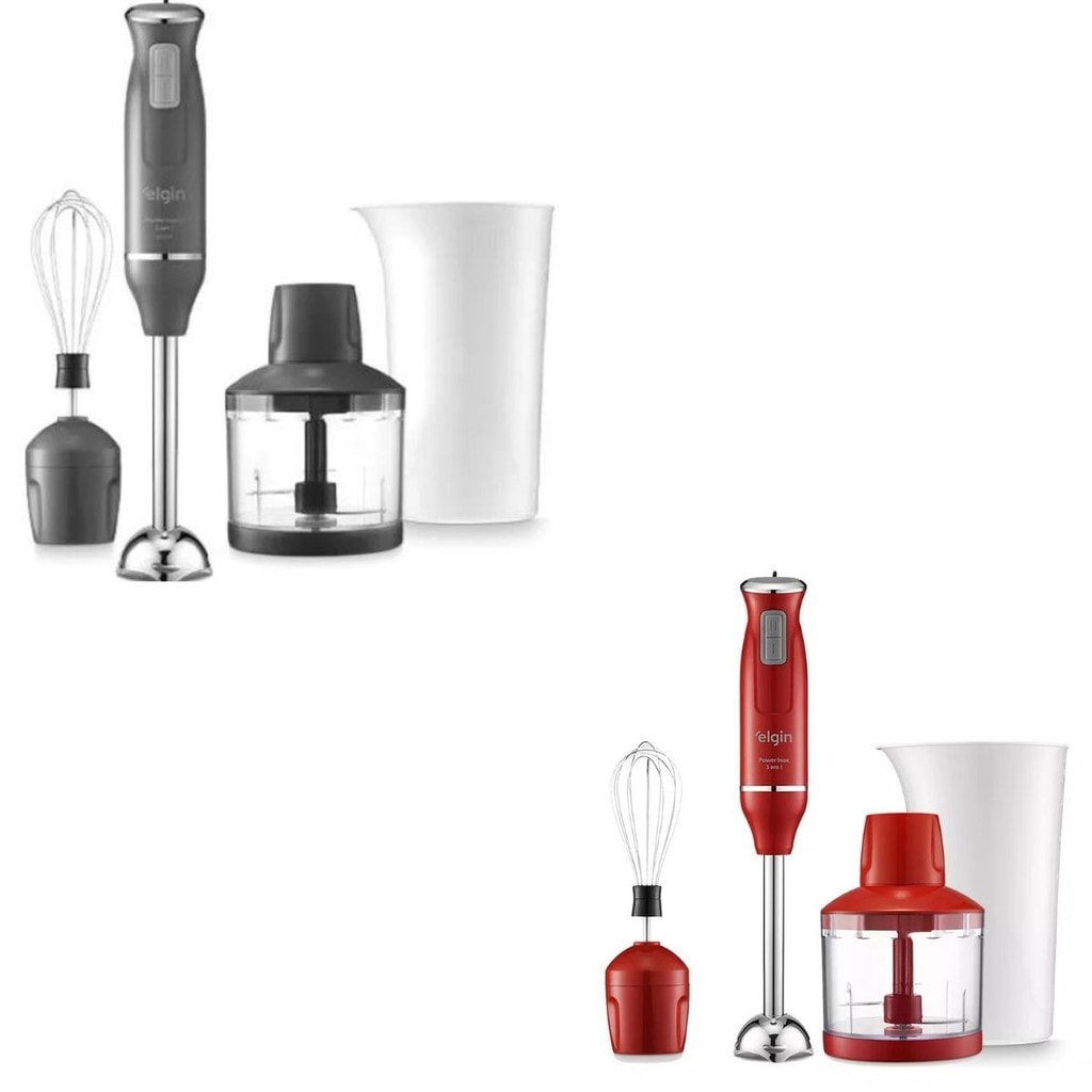 Imagem do Mixer Power Inox Elgin 3 Em 1 600w 127v