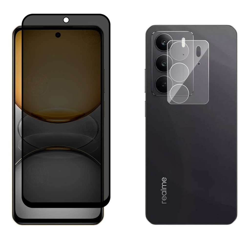 Imagem do Pelicula 3d Privacidade Pelicula 3d Camera Para Realme C75