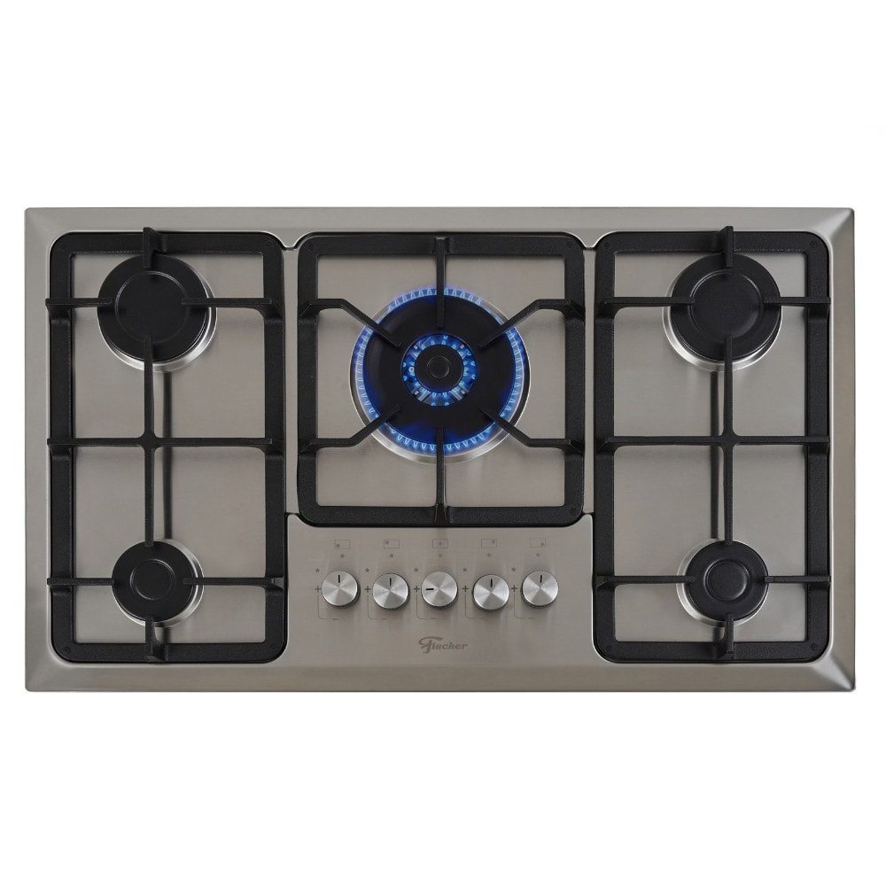 Imagem do Cooktop 5 Bocas Fischer Infinity Tripla Chama Acendimento Automatico