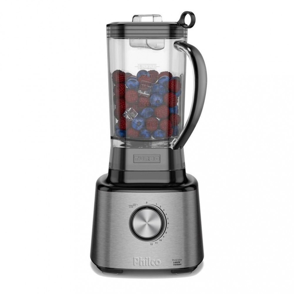 Imagem do Liquidificador Philco Plq2100pi 12 Velocidades Turbo 1400w